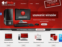 Tablet Screenshot of elhelp.pl